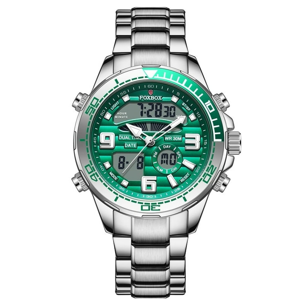Verde prateado