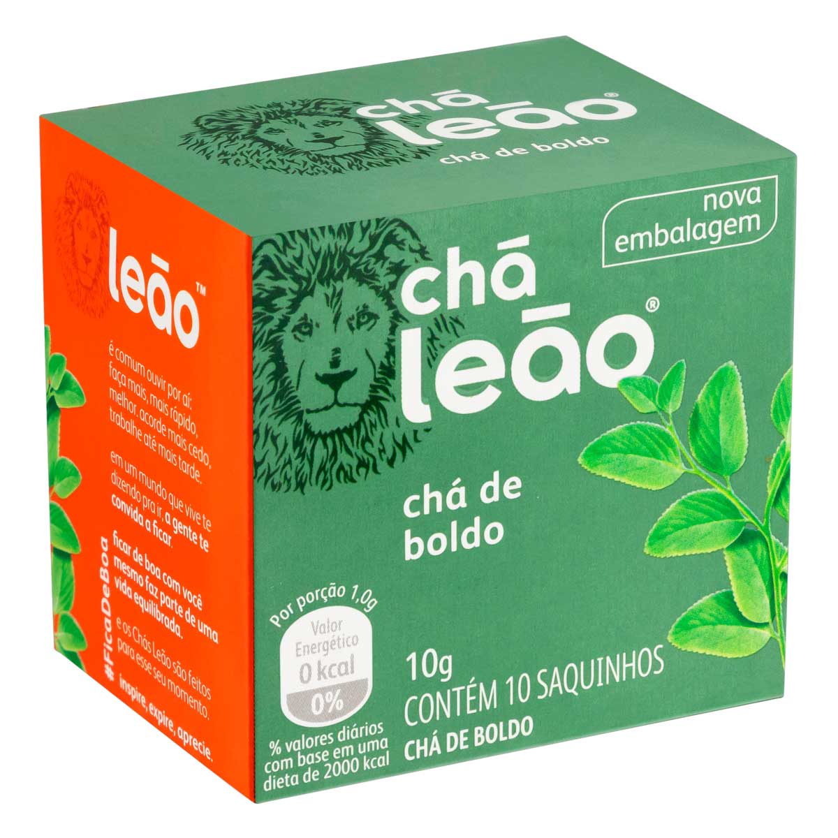 Chá de Boldo do Chile Leão Fuze Caixa com 10 Sachês 10g - Carrefour ...