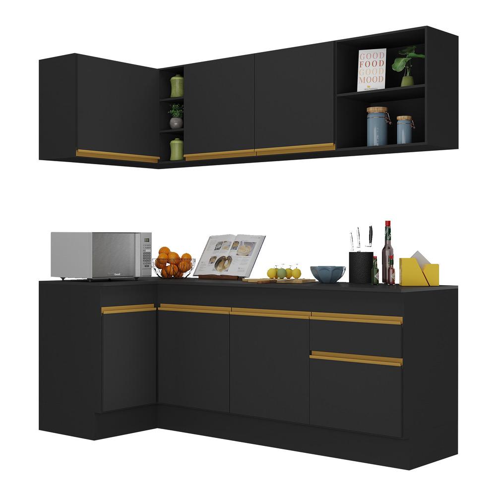 Preto/Dourado