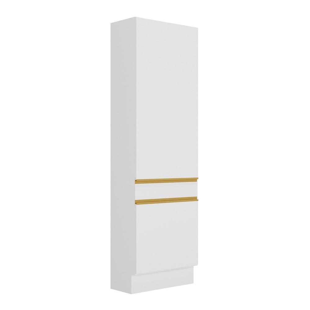 Branco/Dourado