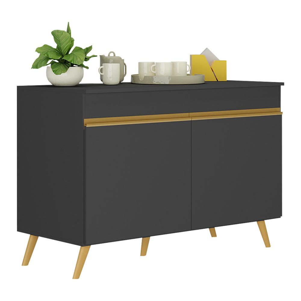 Preto/Dourado