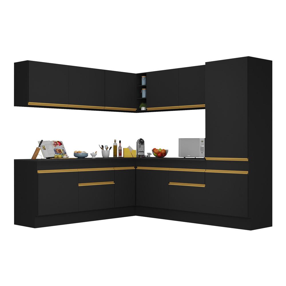 Preto/Dourado
