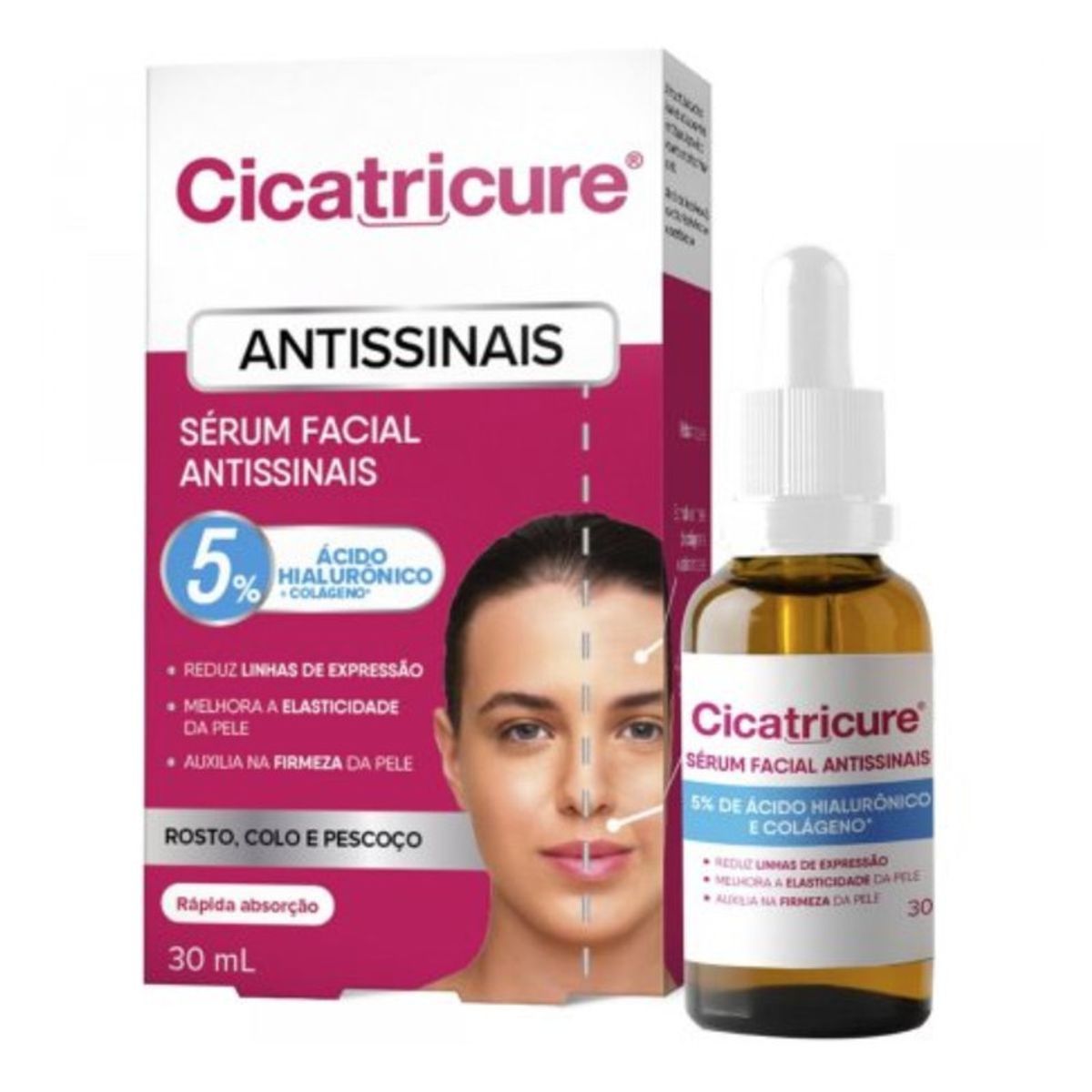 Serum-Facial-Antissinais-Com-Colageno-Cicatricure-30ml-Principal