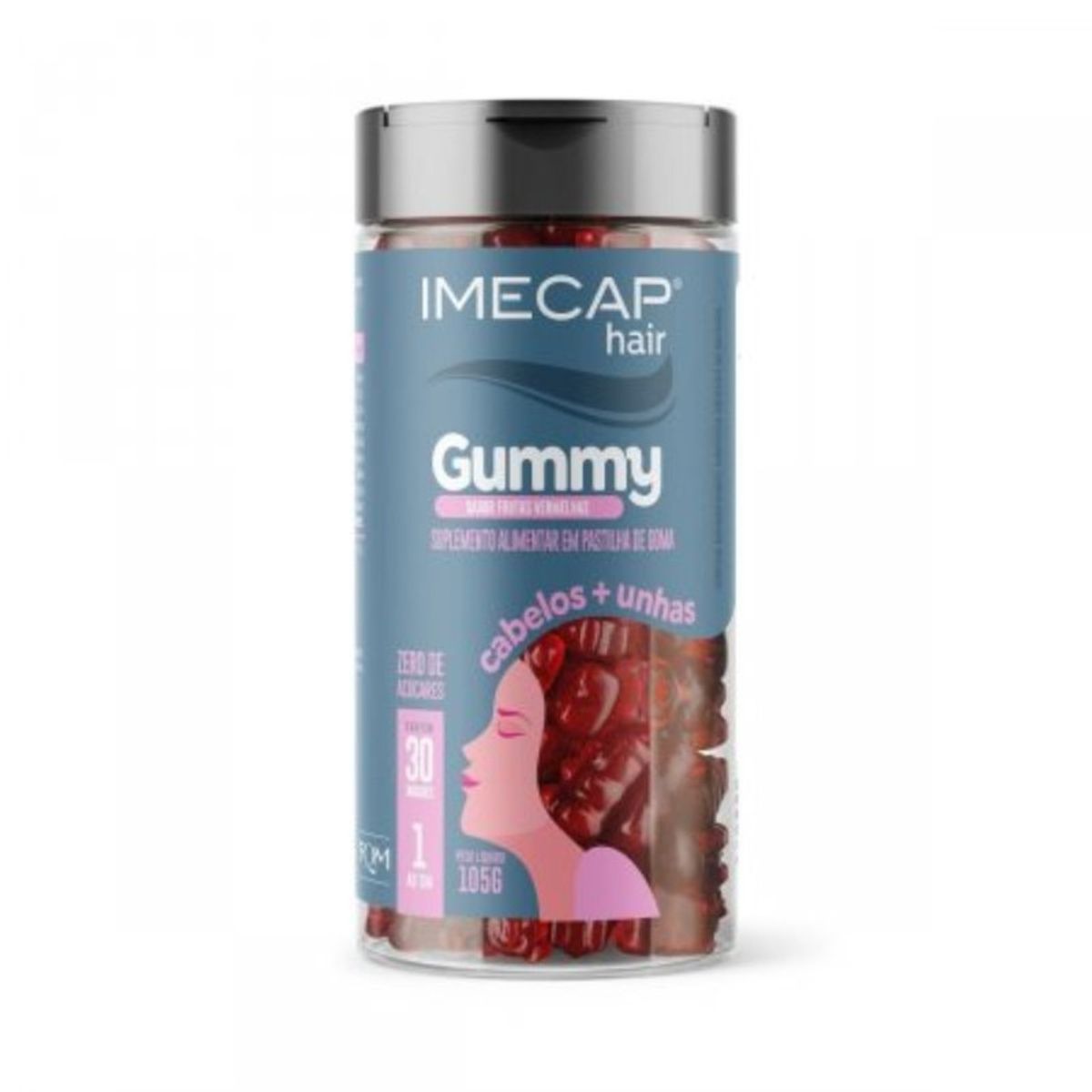 Imecap-Hair-Gummy-Com-30-Gomas-Principal