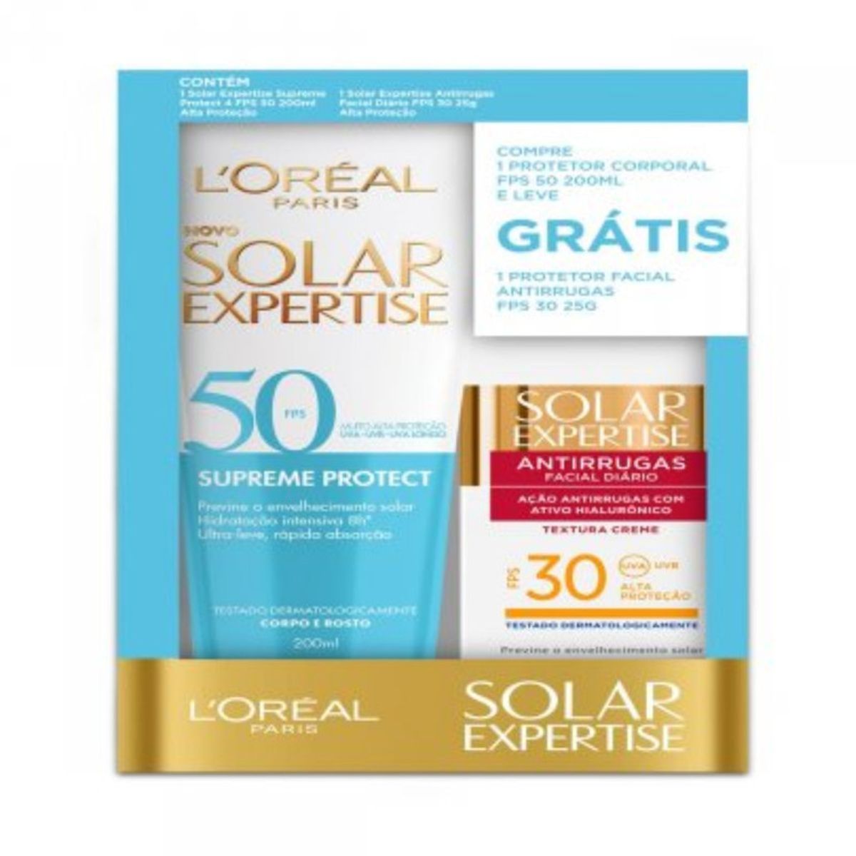 Kit-Protetor-Solar-Corporal-200ml---Expertise-Facial-25g--L-Oreal-Principal