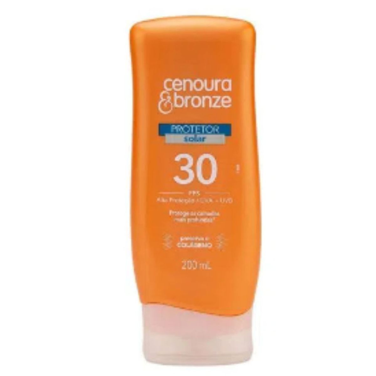 Protetor-Solar-Corporal-FPS-30-Cenoura-e-Bronze-200ml-Frente