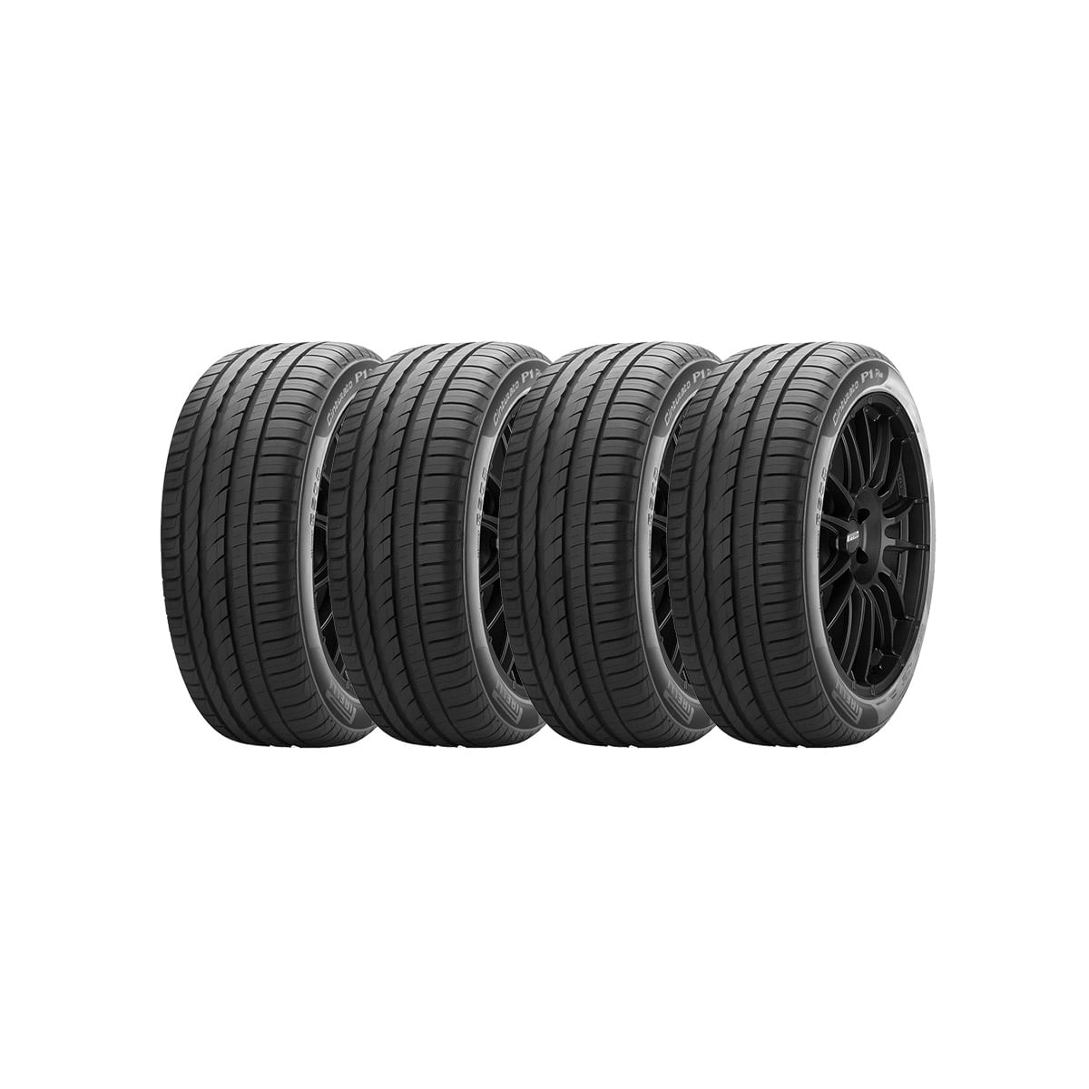Kit 4 Pneus Aro 17 215-55R17 Pirelli Cinturato P1 Plus