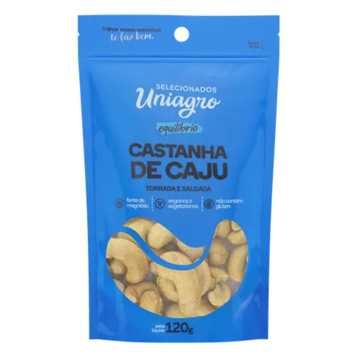 Castanha-de-Caju-Torrada-e-Salgada-Uniagro-Pacote-120g.jpg-Principal