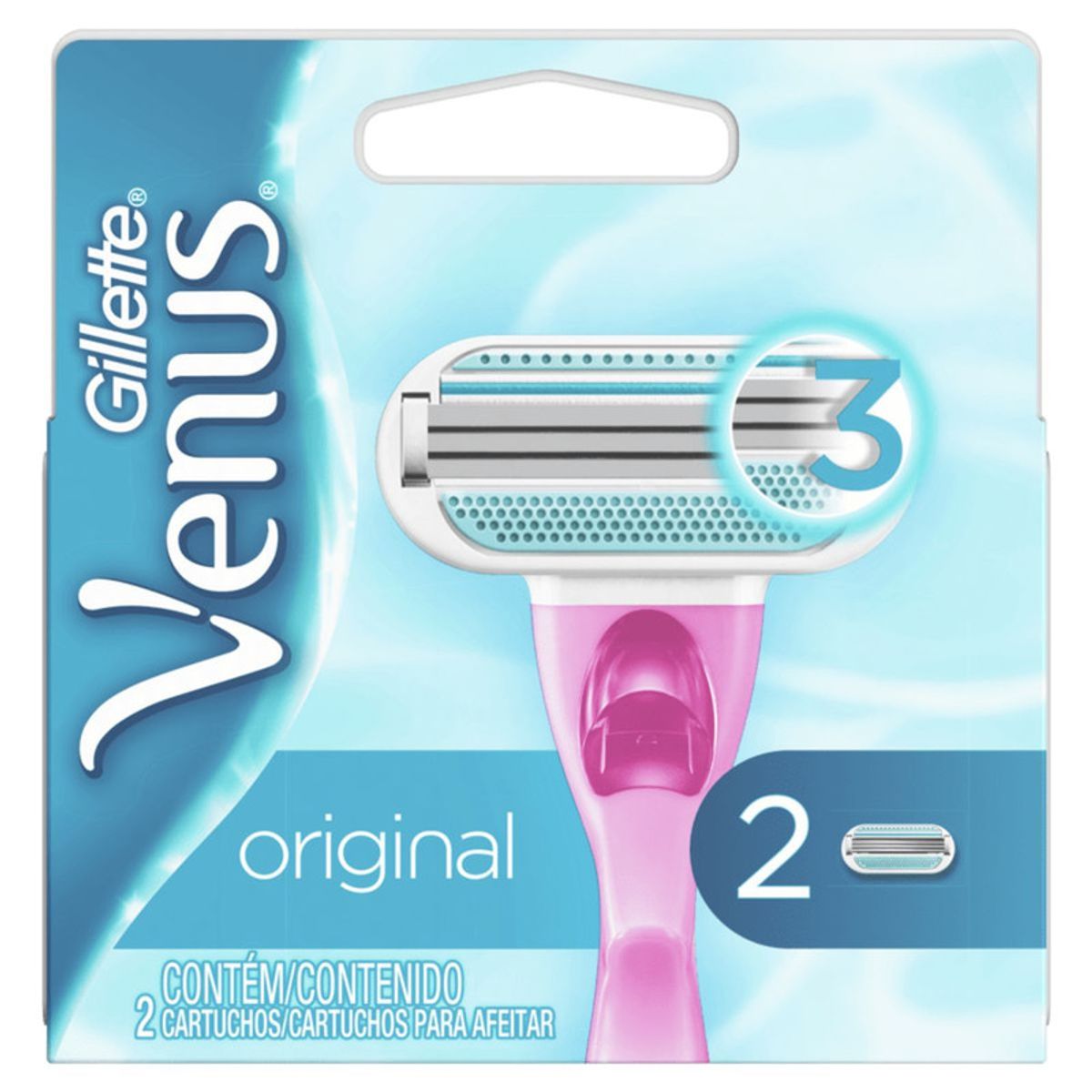 Carga-para-Aparelho-Venus-Gillette-2-Unidades-Principal