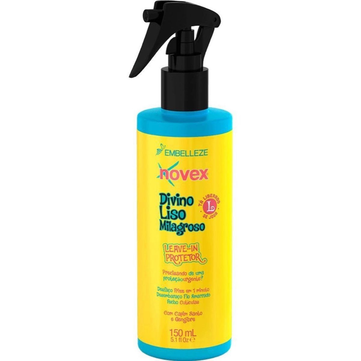 Leave-in-Protetor-Novex-Divino-Liso-Milagroso-150ml-Principal