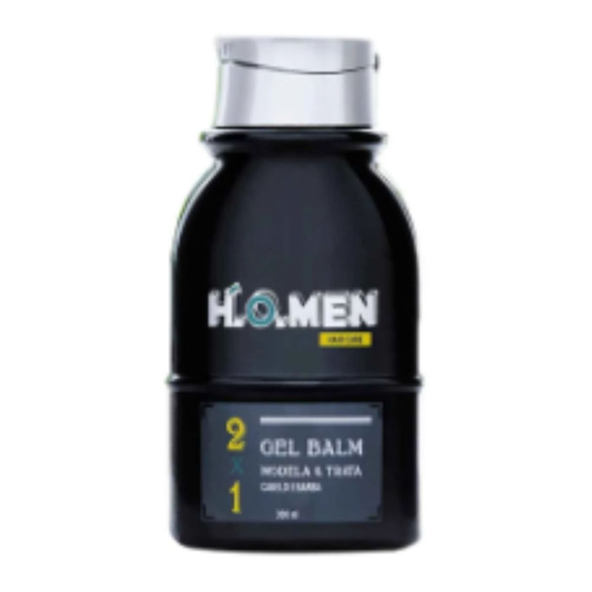 Gel-Balm-2-em-1-Cabelo-e-Barba-Homen-Black-300ml-Frente