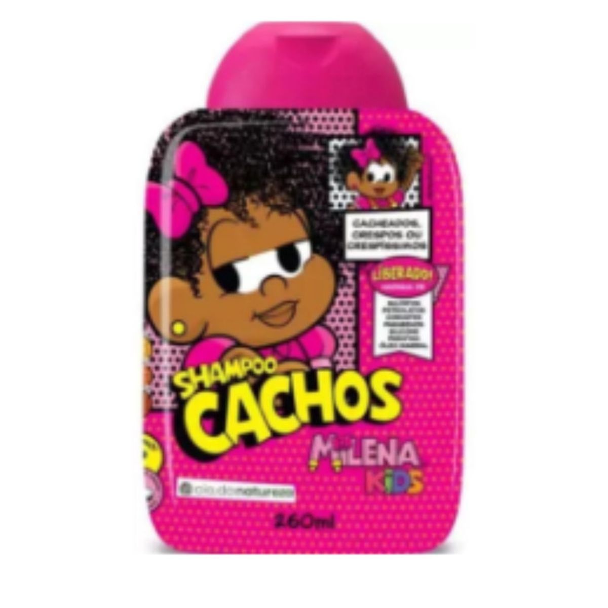 Shampoo-Milena-Cachos-Cia-Da-Natureza-260ml-Frente