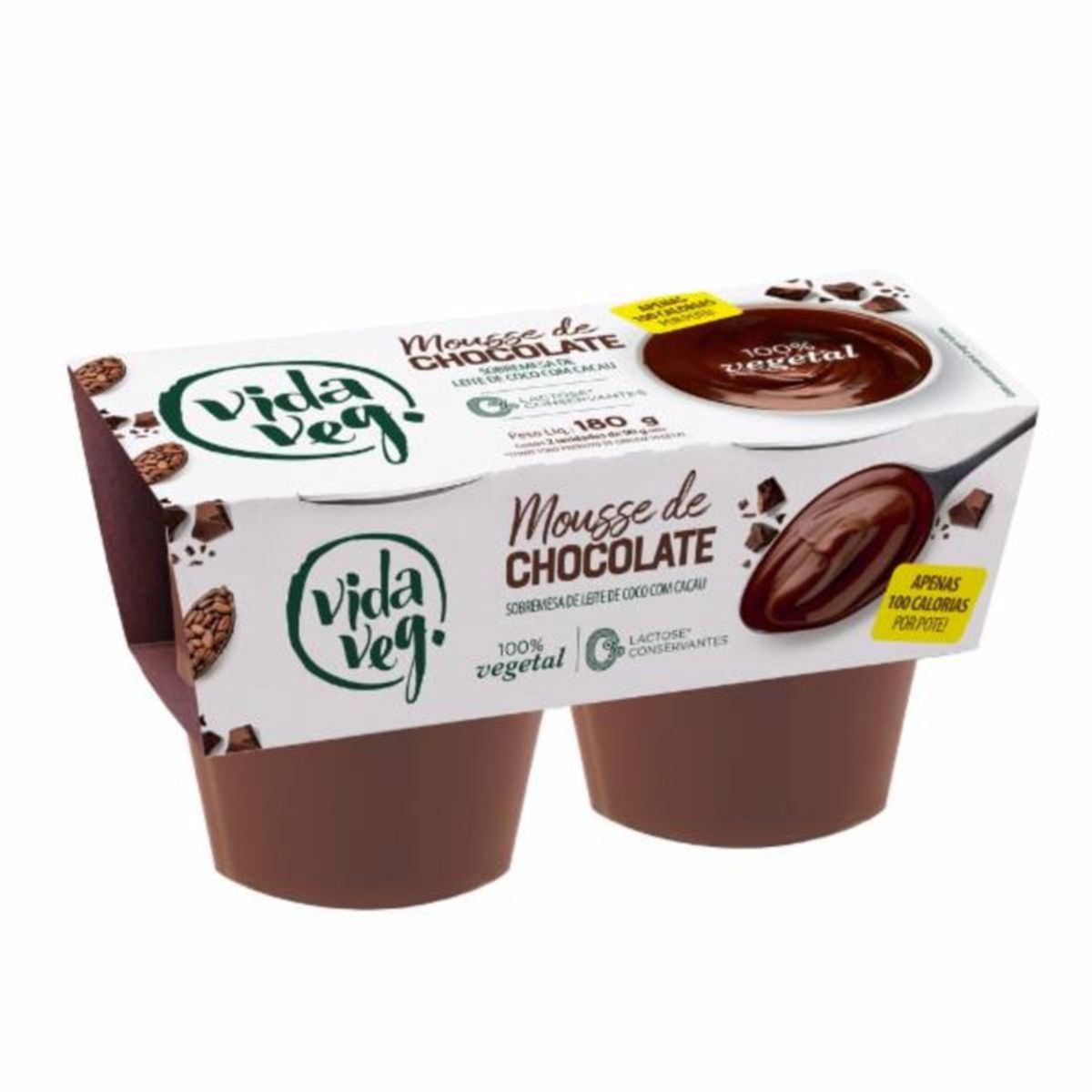 Mousse-de-Chocolate-Zero-Lactose-VidaVeg-Com-200g-Principal