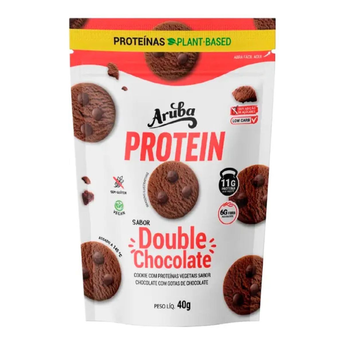 Biscoito-Cookies-Protein-Double-Chocolate-Aruba-40g-Principal