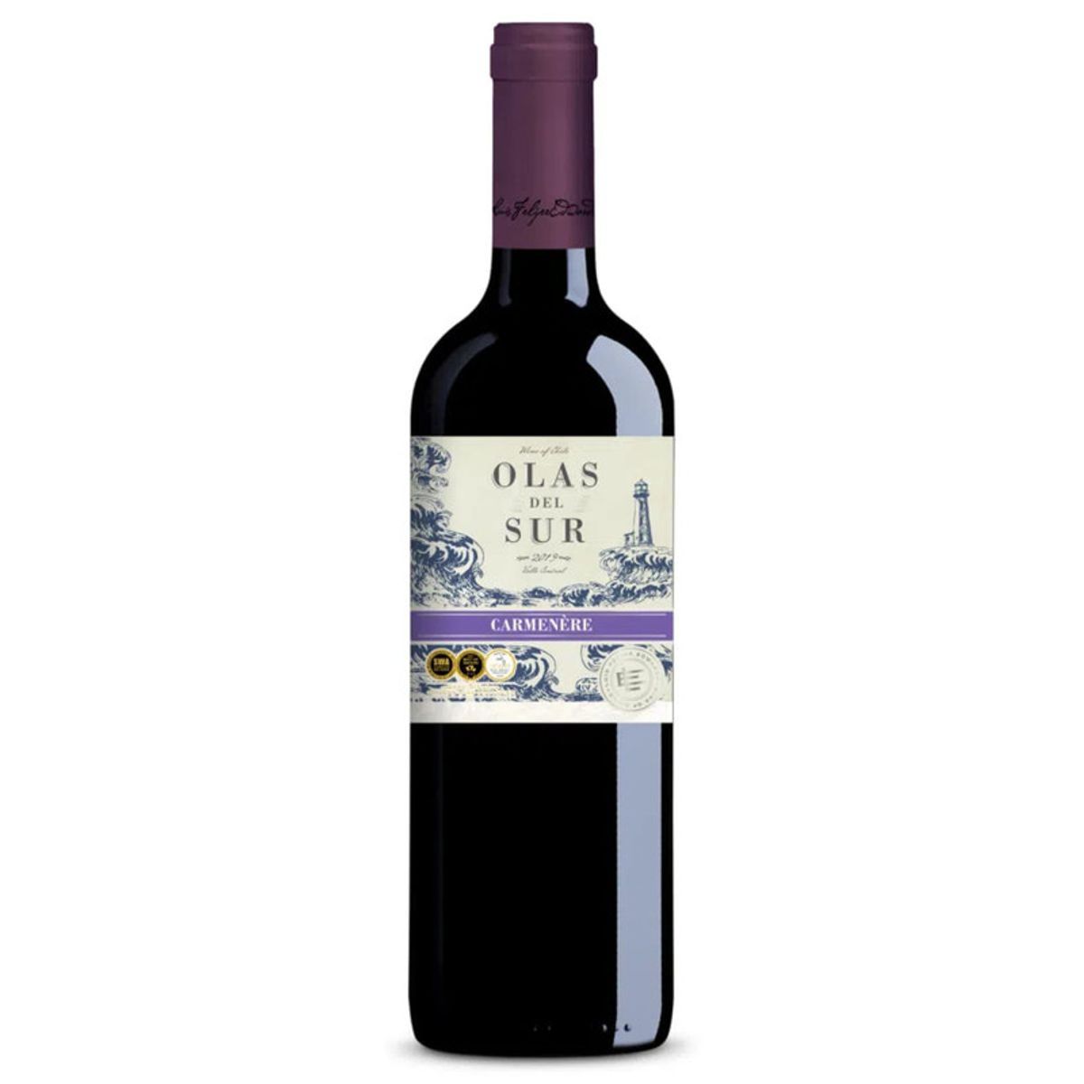 Vinho-Chileno-Olas-Del-Sur-Carmenere-com-750-ml-Principal