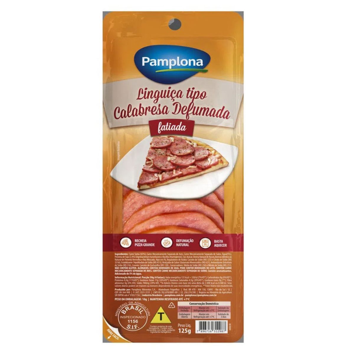 Linguica-Calabresa-Defumada-Pamplona-Fatiada-125g-Principal