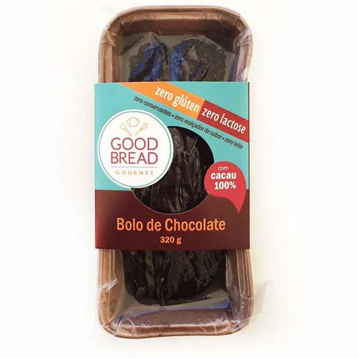 Bolo-de-Choclate-Zero-Gluten-e-Lactose-Good-Bread-Bandeja-320g-Principal