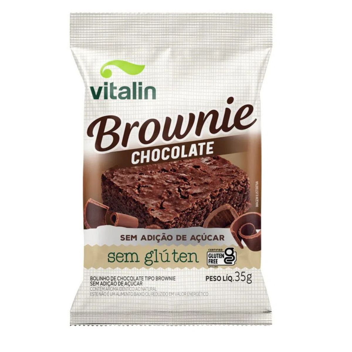 Brownie-Chocolate-sem-Acucar-e-Gluten-Vitalin-Pacote-35g-Principal