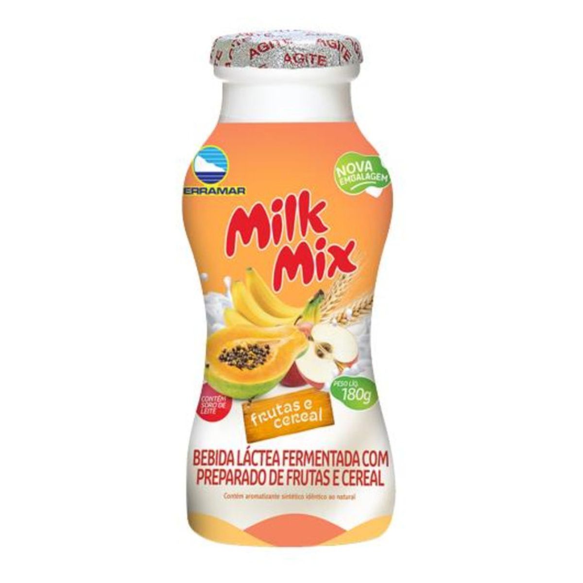 Iogurte-Milk-Mix-Vitamina-de-Frutas-Serramar-Frasco-180g-Principal