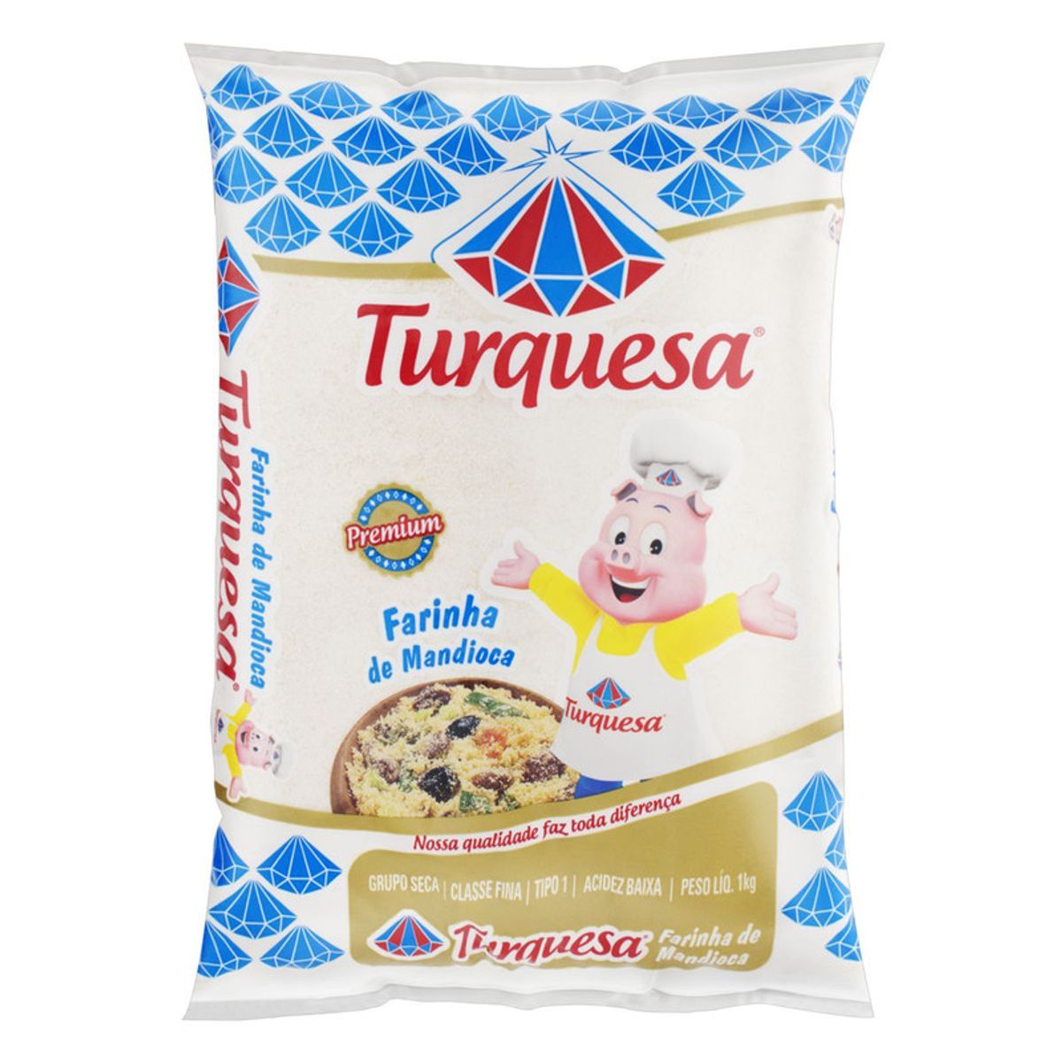 Farinha-de-Mandioca-Branca-Tipo1-Turquesa-Premium-Pacote-1Kg.jpg-Principal