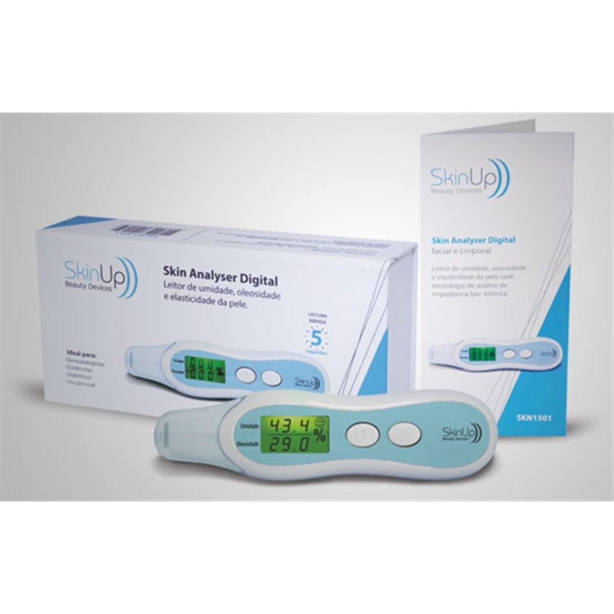 Skinup Analisador De Pele Digital Facial E Corporal - Skin Analyser