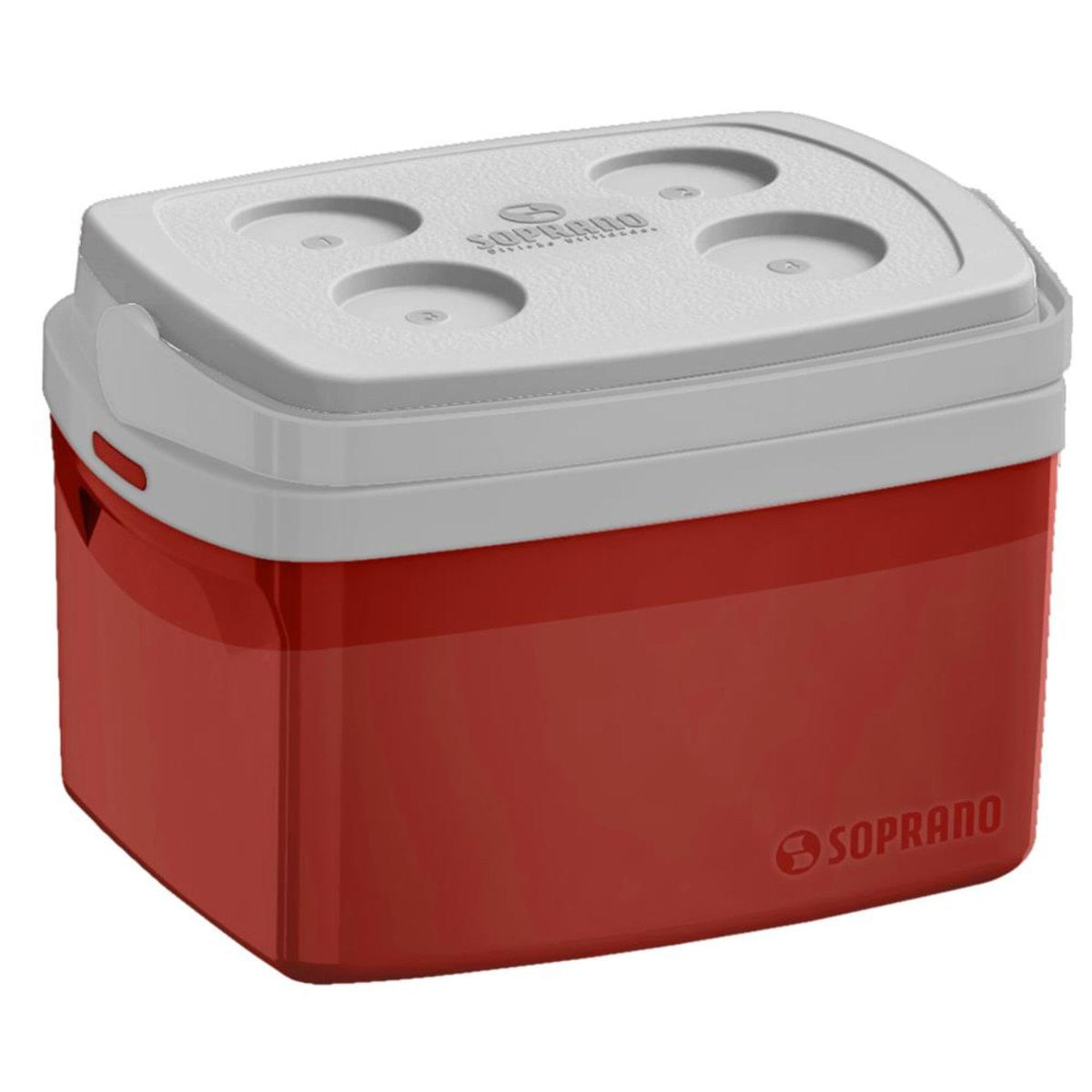Caixa Térmica Tropical Soprano Vermelha 12L