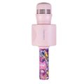 Microfone-Teen-Com-Bluetooth-Recarregavel-OEX-Rosa-Frente-