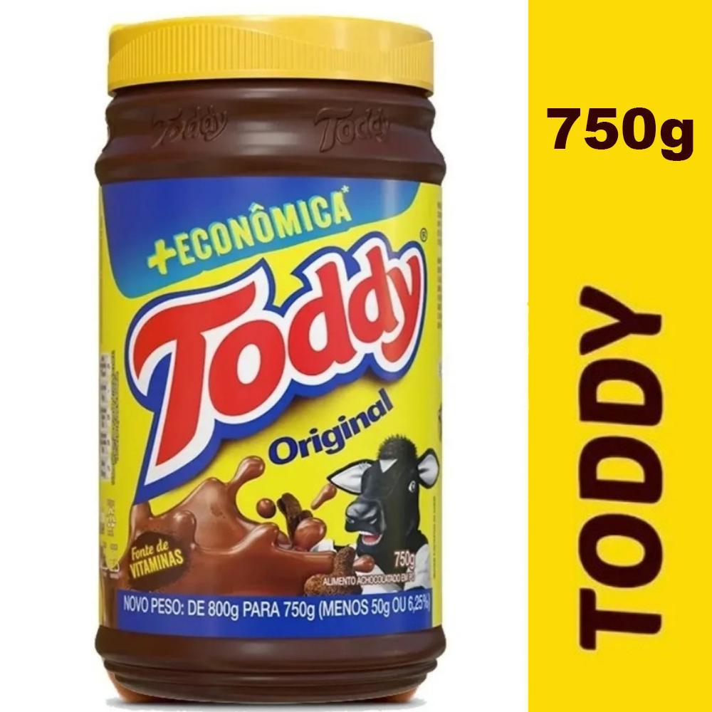 Toddy Original Achocolatado em Pó Pote Grande Econômico 750g