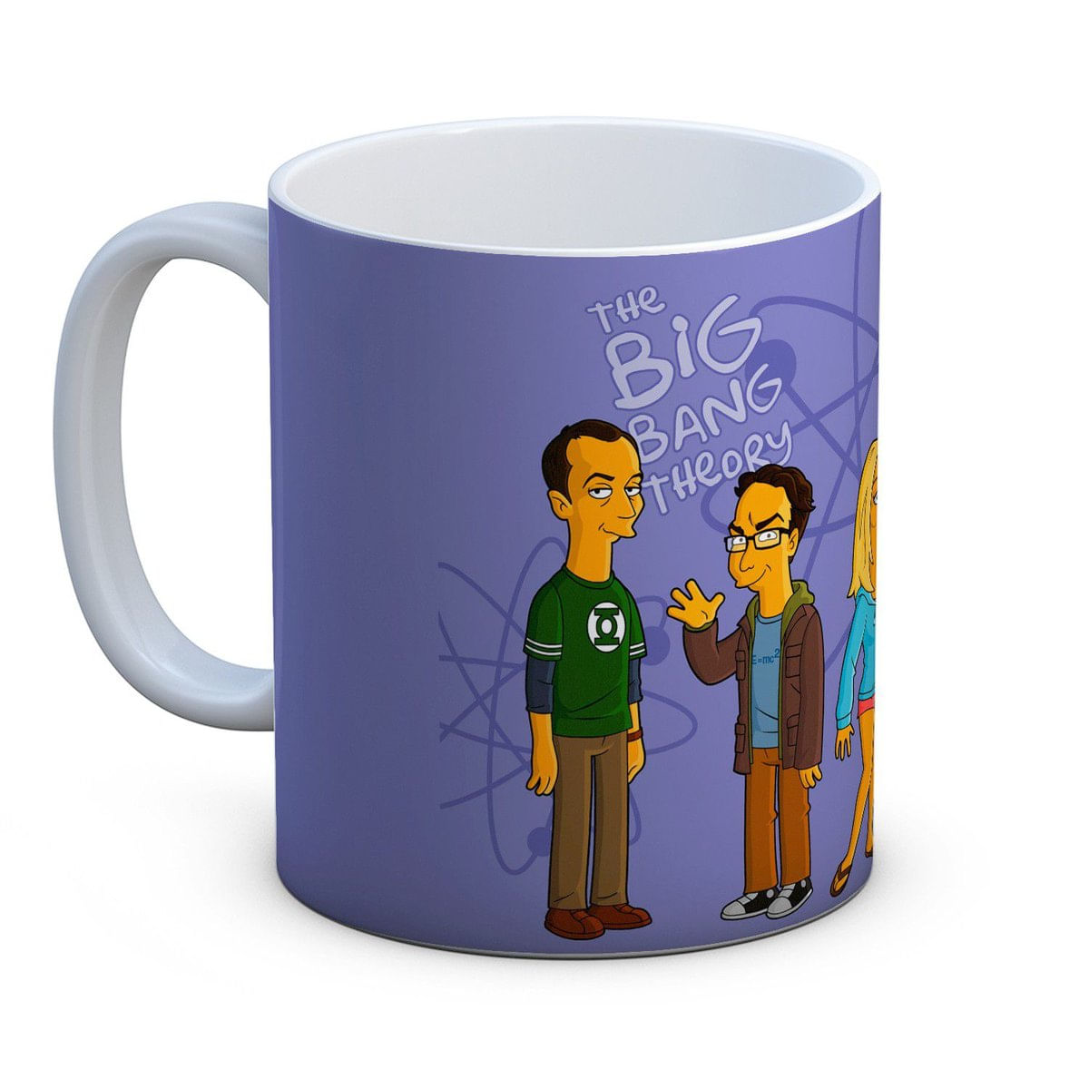 Caneca Personalizada Em Porcelana Estampa Big Bang