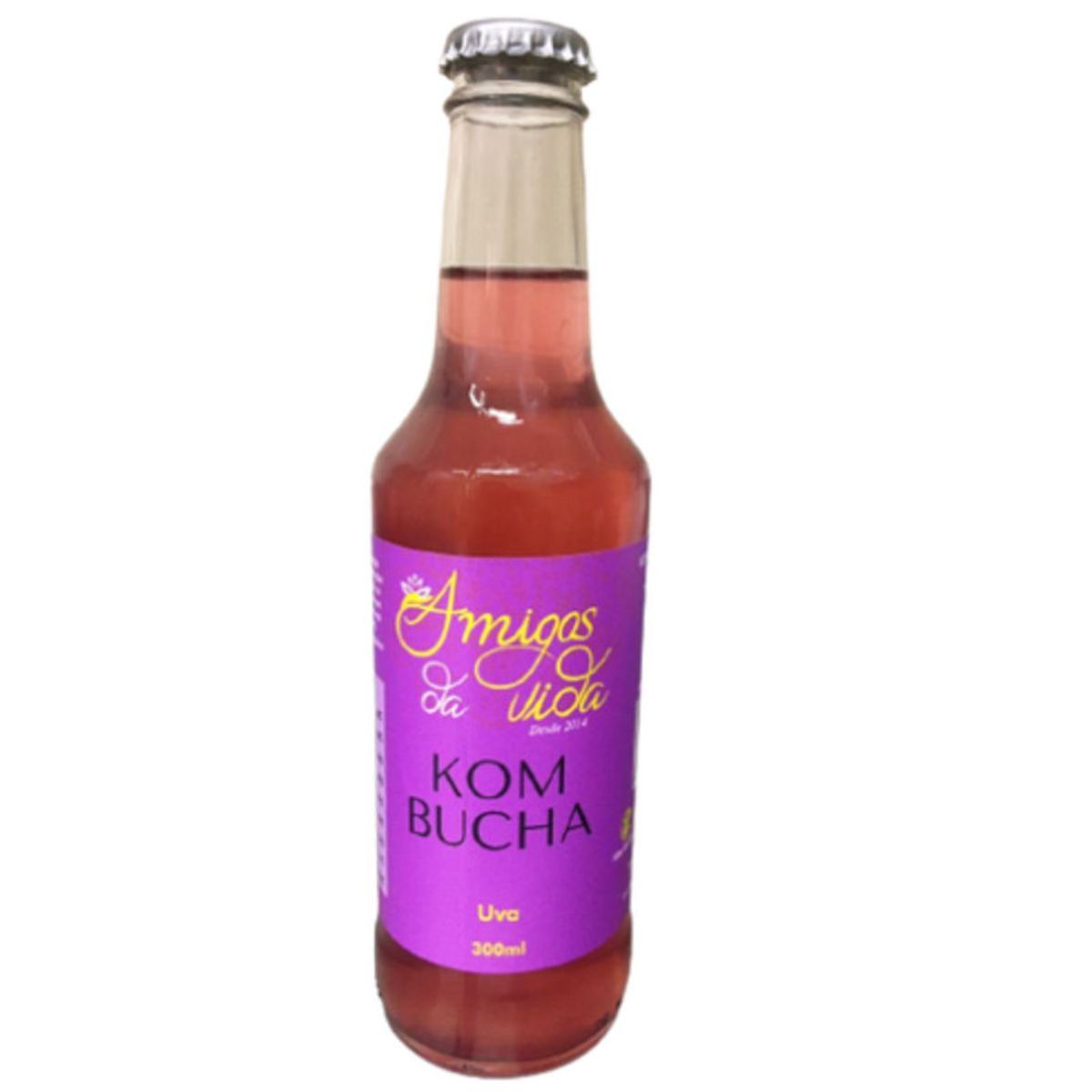 Kombucha-Uva-Amigos-da-Vida-Garrafa-300ml-Principal