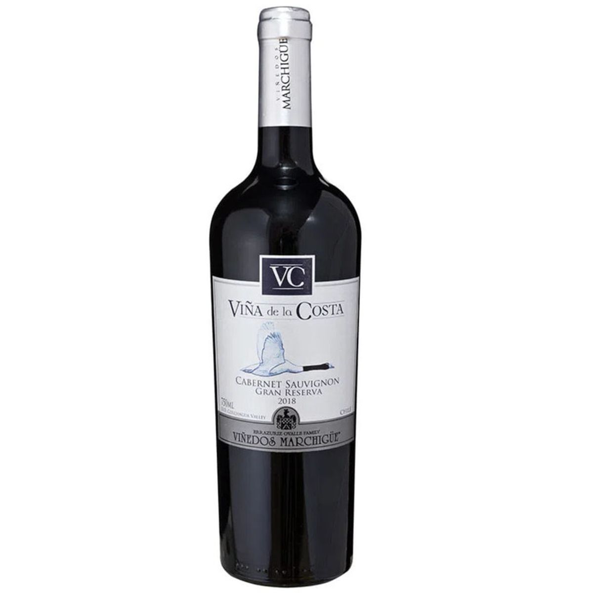 Vinho-Tinto-Chileno-Viña-de-La-Costa-Gran-Reserva-Cabernet-Garrafa-750ml-Principal