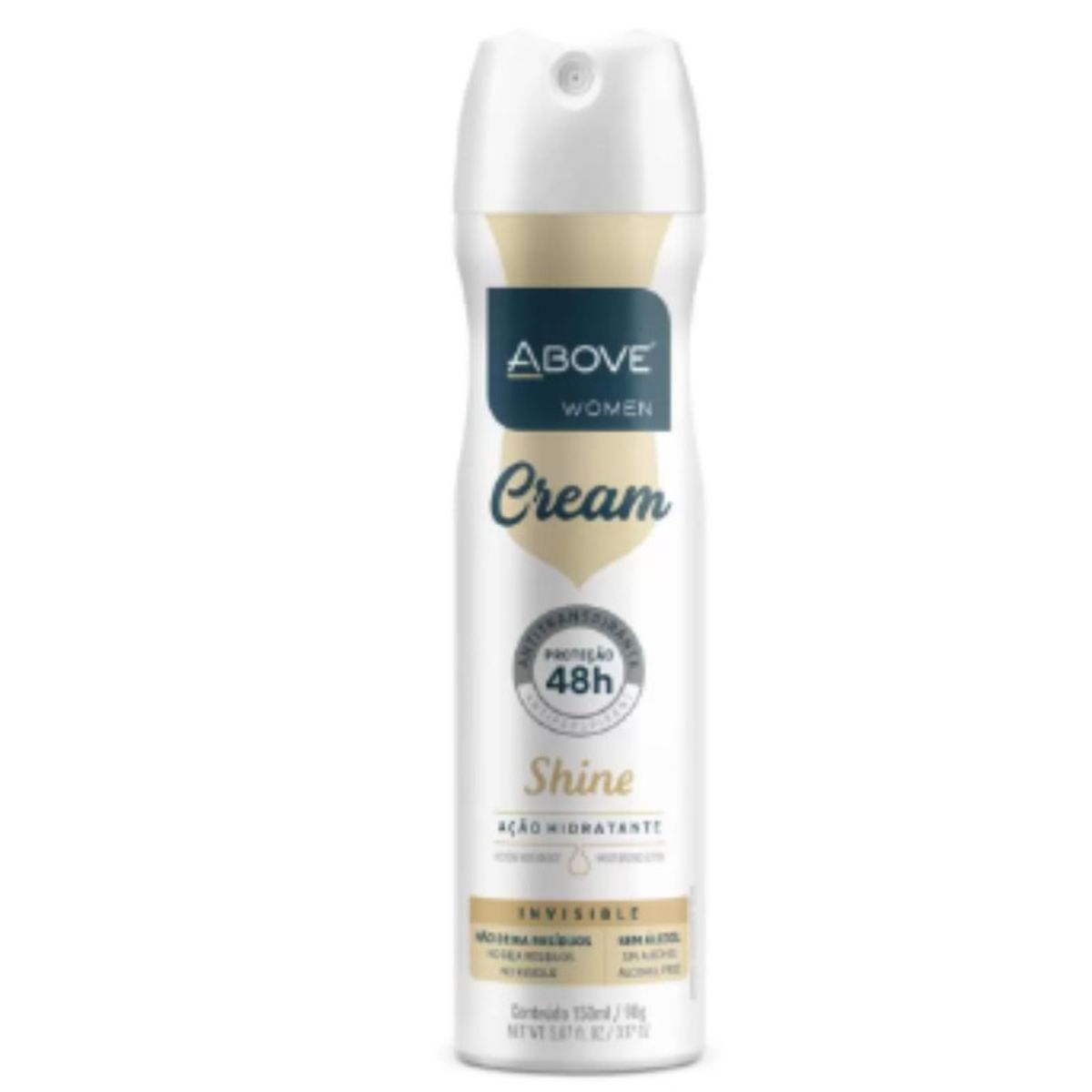 Desodorante-Aerosol-Cream-Shine-Above-150ml-Frente