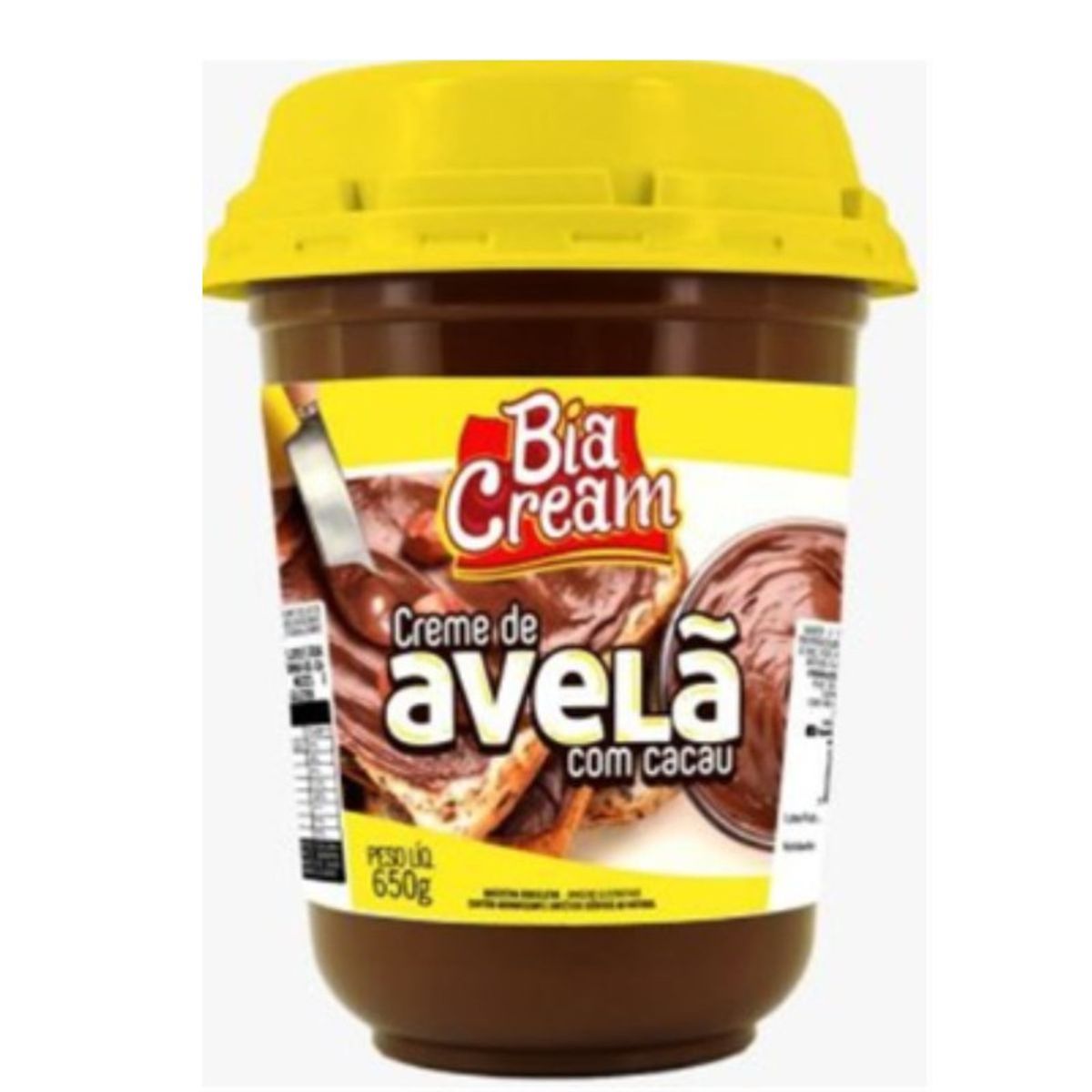 Creme-De-Avela-Com-Cacau-Bia-Cream-650g-Frente-