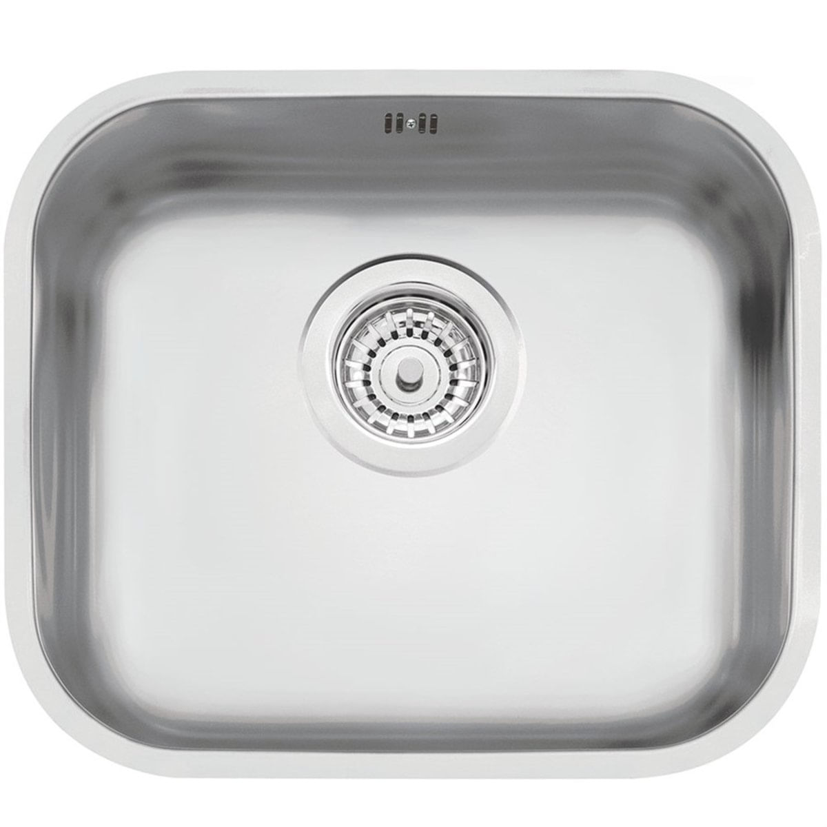 Cuba Tramontina Lavínia 40 Bl Prime Em Aço Inox Acetinado 40X34 Cm Com Escape E Válvula 94020103