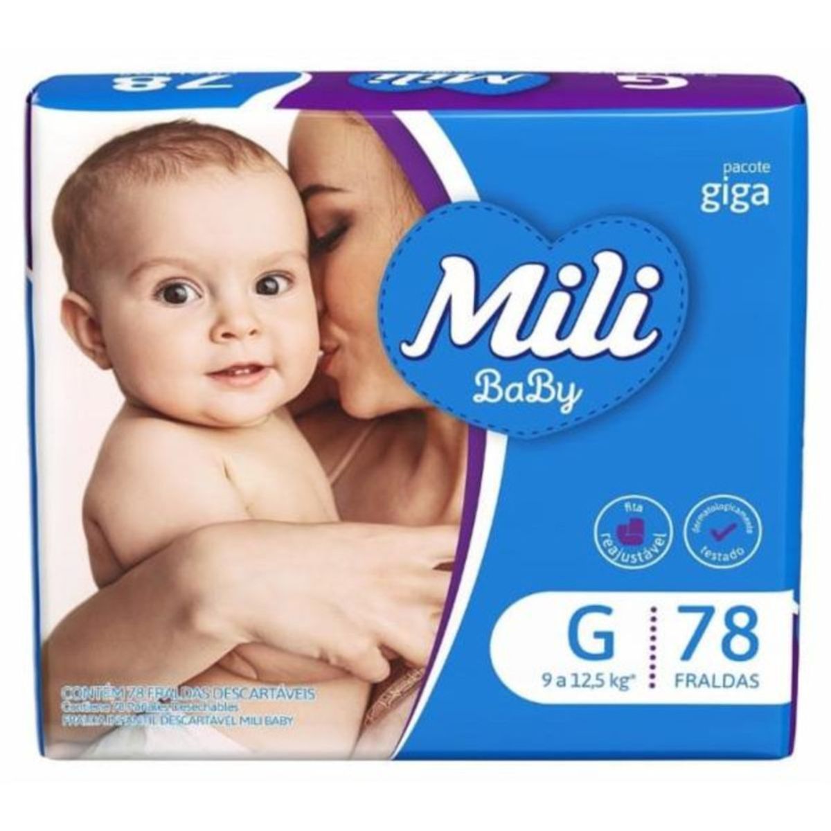 Fralda-Descartavel-Mili-Baby-Giga-G-Pacote-com-78-Unidades-Principal