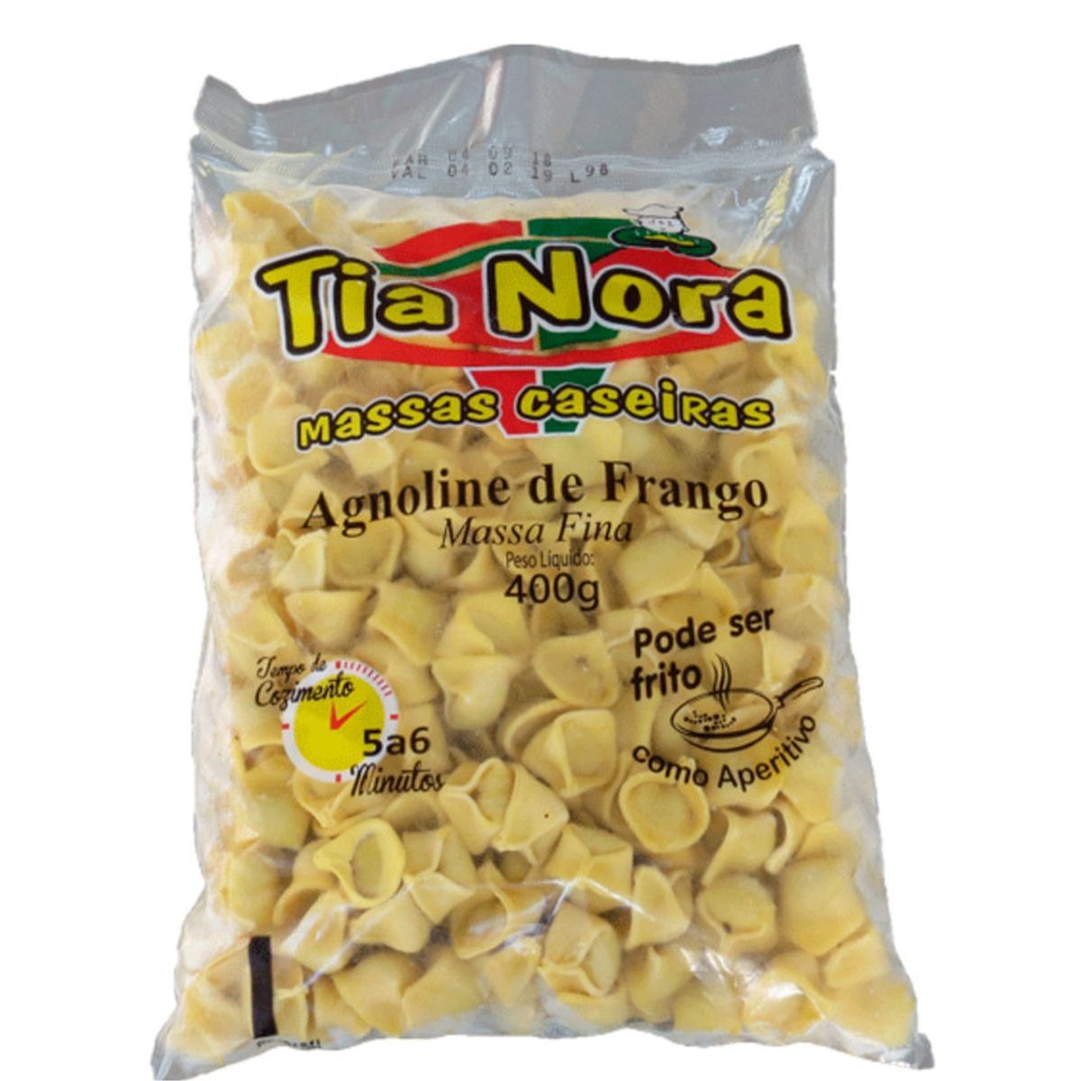 Massa-Caseira-Agnoline-de-FrangI-Tia-Nora-Pacote-400g-Principal