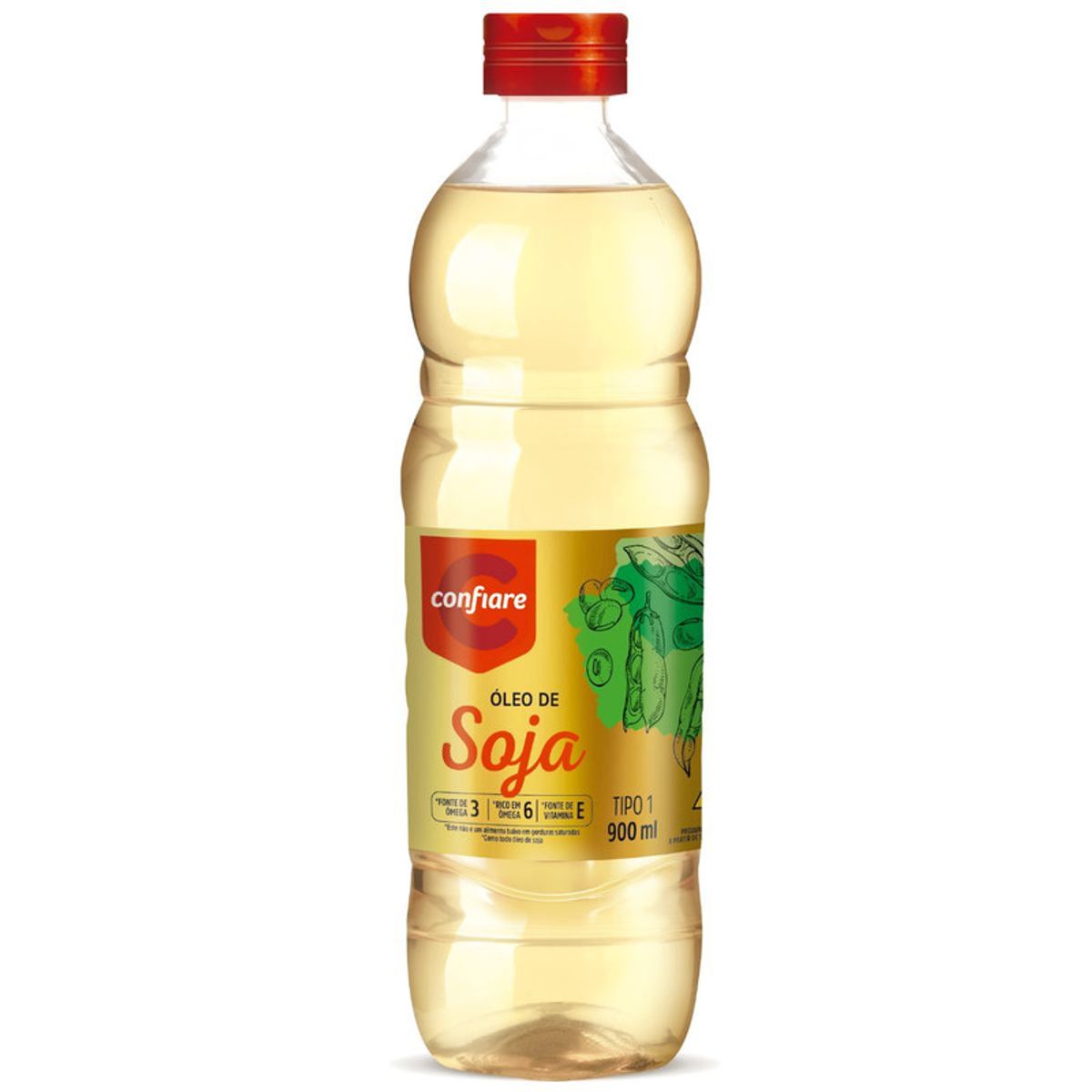 Oleo-de-Soja-Confiare-Garrafa-900ml-Principal