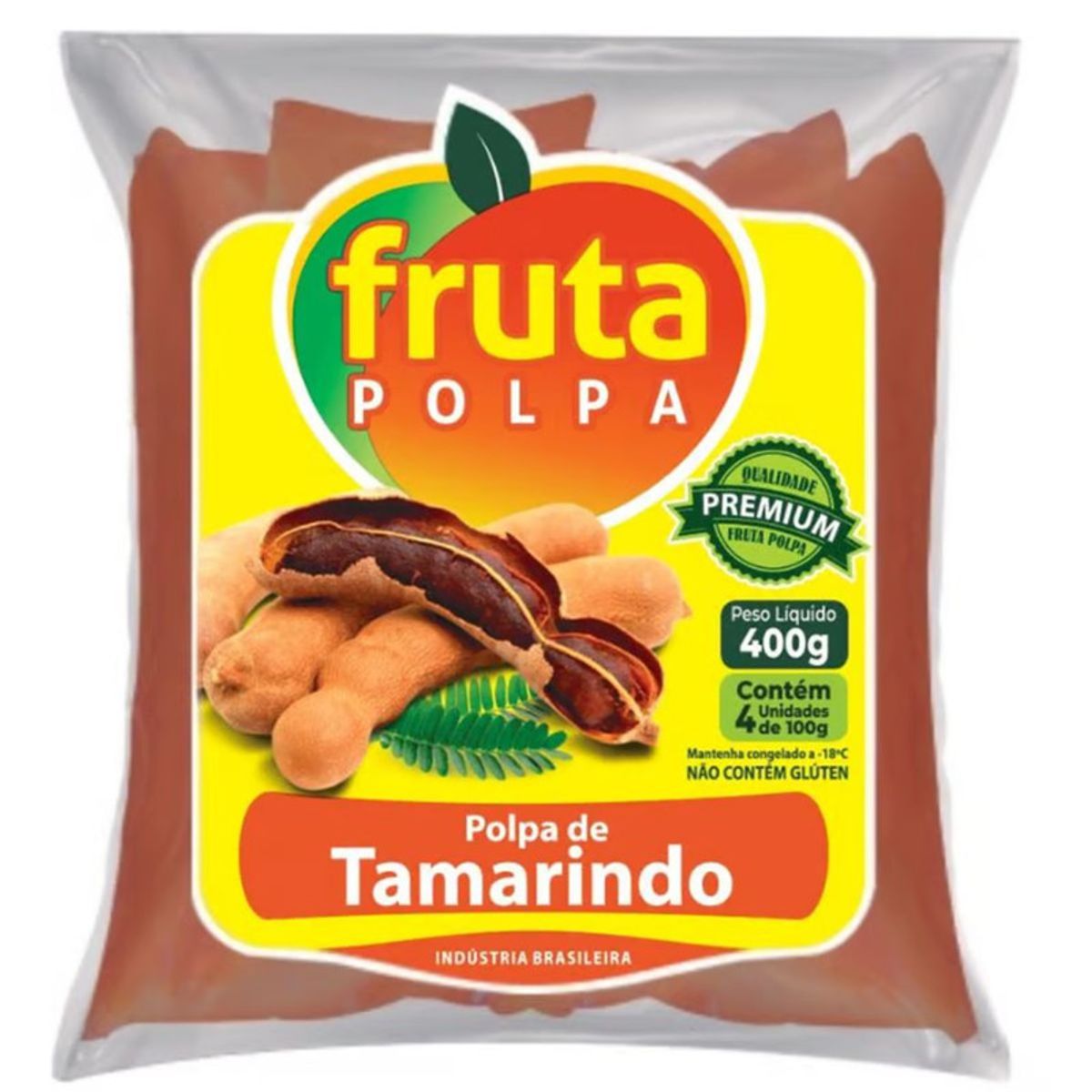 Polpa-de-Tamarindo-Premium-Fruta-Polpa-Pacote-400g-Principal