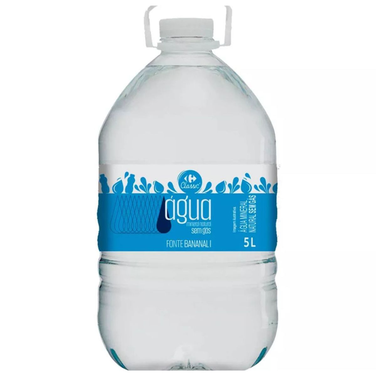 Agua-Mineral-sem-Gas-Classic-Carrefour-Garrafa-5-Litros-Principal