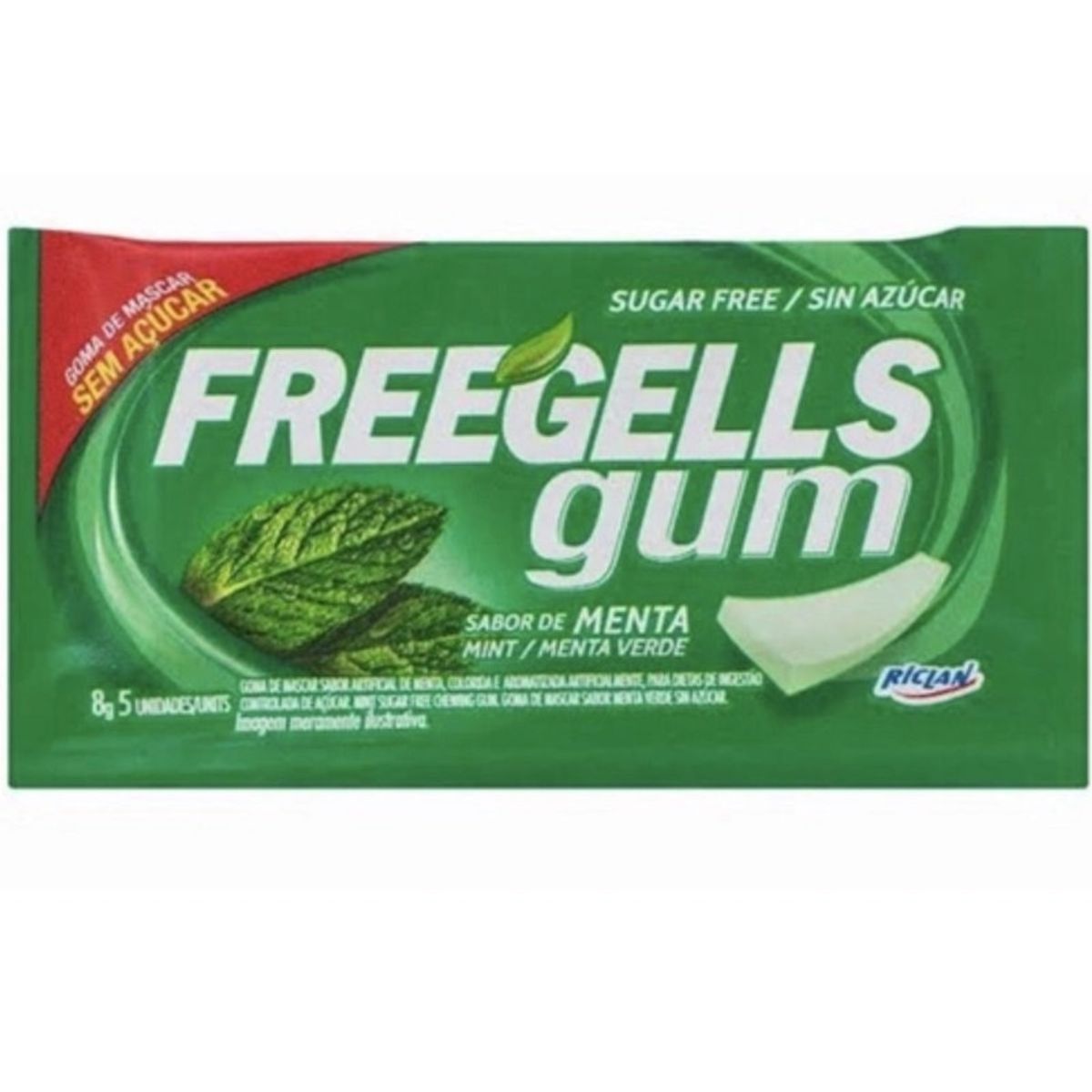 Chiclete-de-Menta-Freegells-Gum-Pacote-8g-Principal