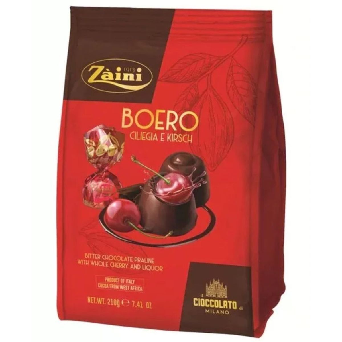 Bombom-de-Chocolate-Amargo-Praline-de-Cereja-e-Licor-Zaini-Boero-Ciliegia-e-Kirsch-Pacote-210g.jpg-Principal