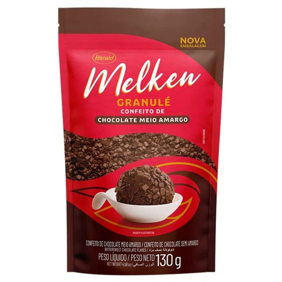 Confeito-de-Chocolate-Meio-Amargo-Granule-Harald-Melken-Pacote-130g.jpg-Principal