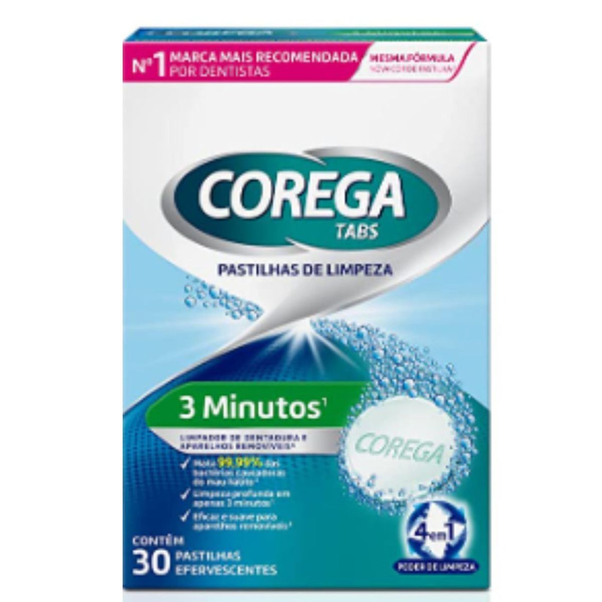 Pastilha-De-Limpeza-3-Minutos-Corega-Frente