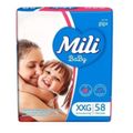 Fralda-Descartavel-Baby-Giga-XXG-Com-58-Unidades-Mili-Frente