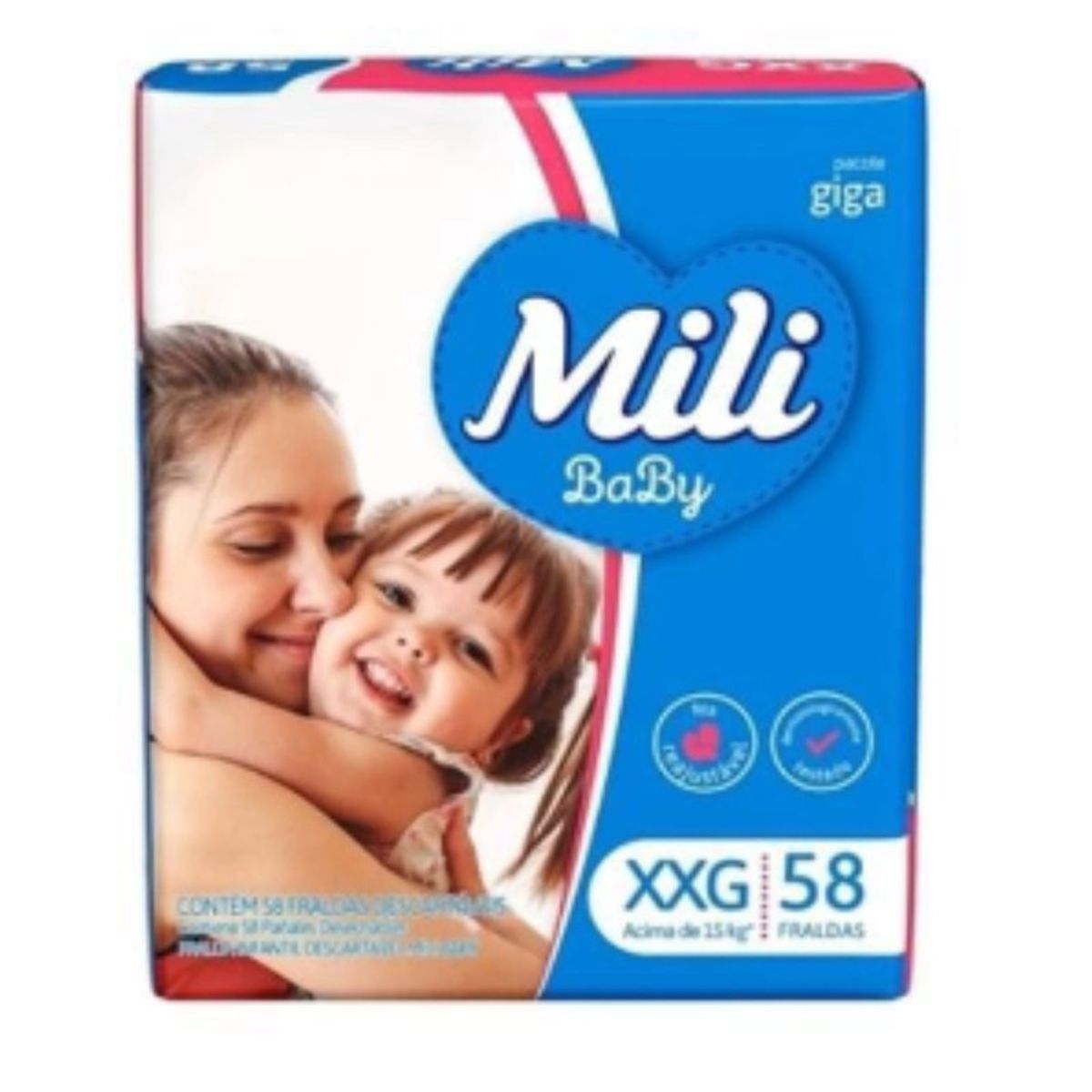 Fralda-Descartavel-Baby-Giga-XXG-Com-58-Unidades-Mili-Frente