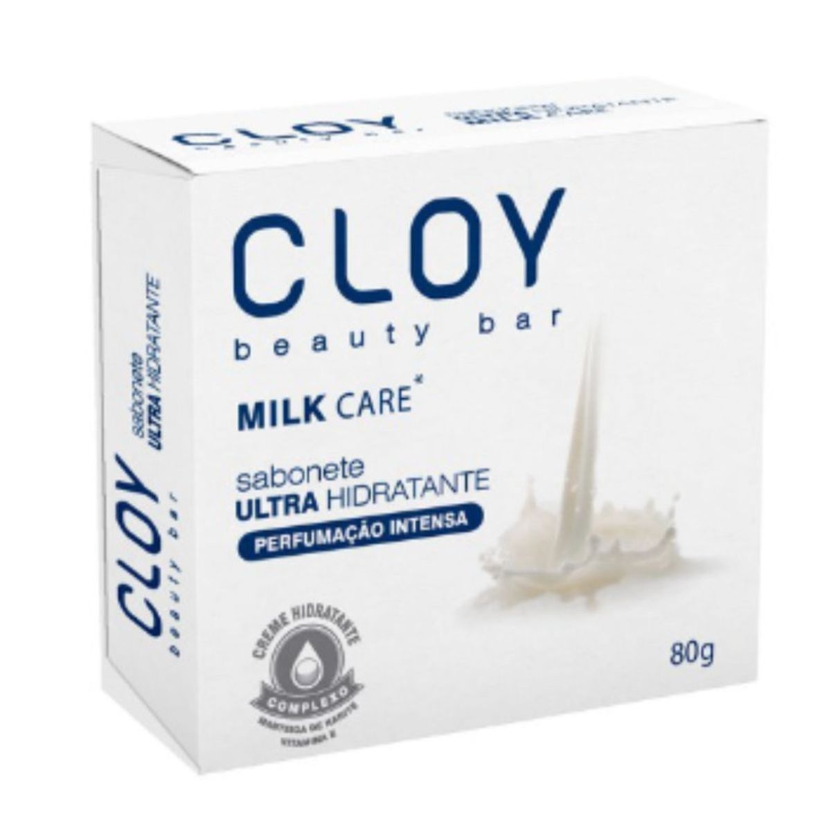 Sabonete-Em-Barra-Hidratante-Milk-Care-Cloy-80g-Frente-