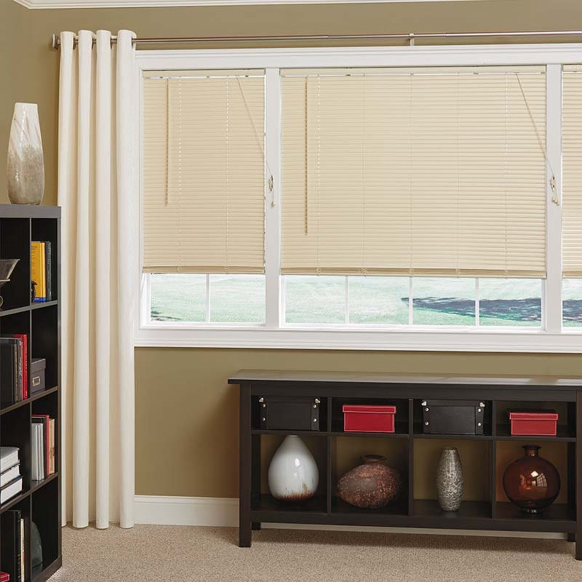Persiana Premier Pvc 120X160 - Evolux - Bege