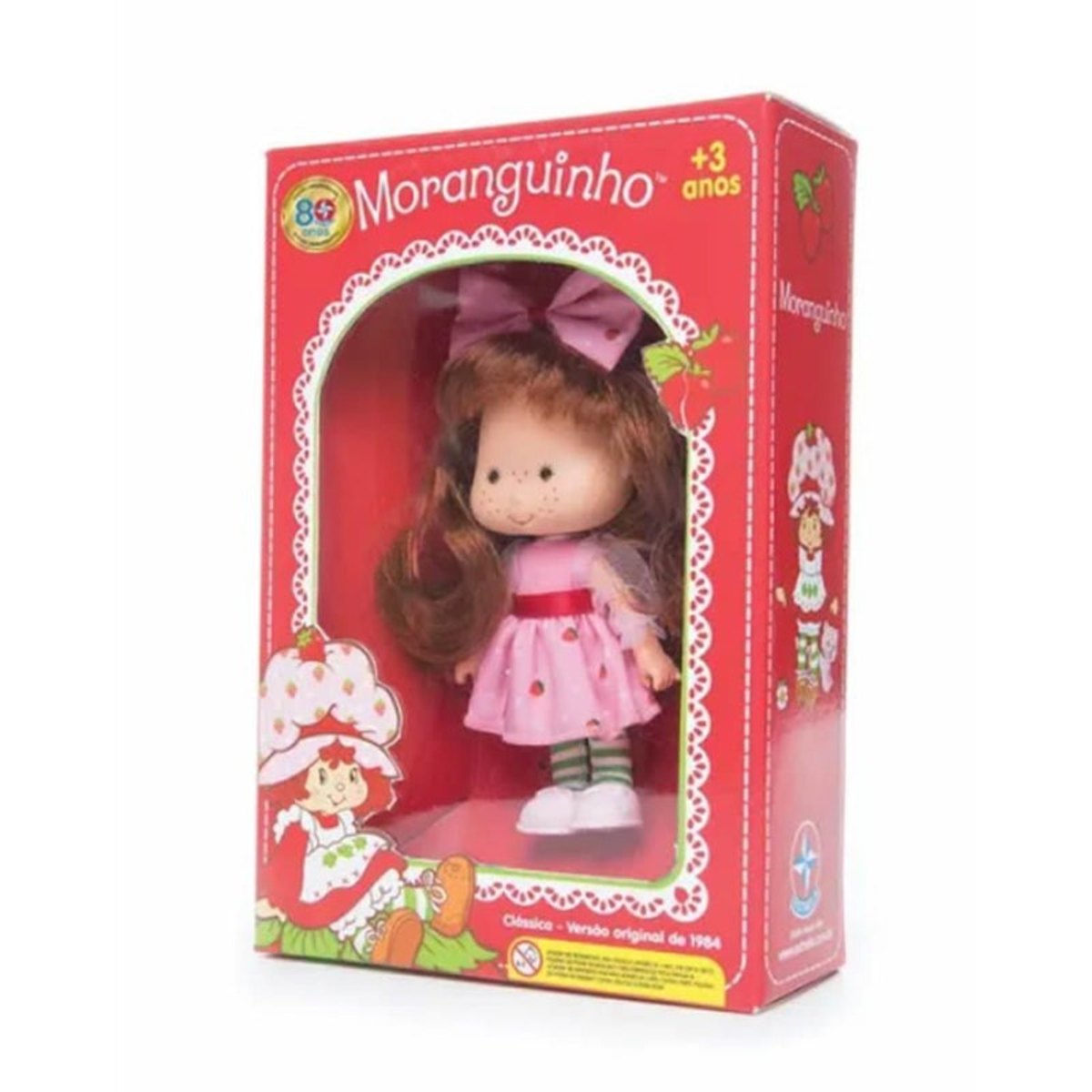 Boneca Estrela Moranguinho Clássica 15 Cm Estrela