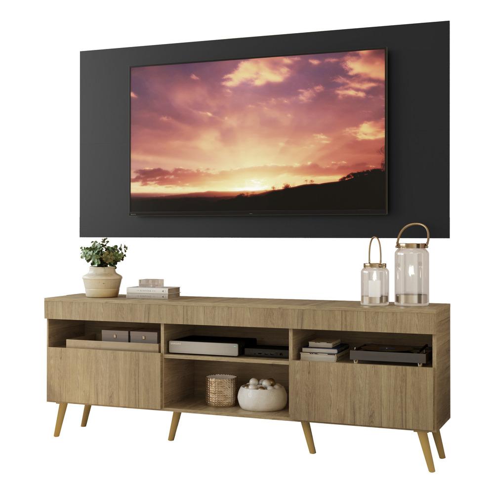 Preto/Rustic/Natural