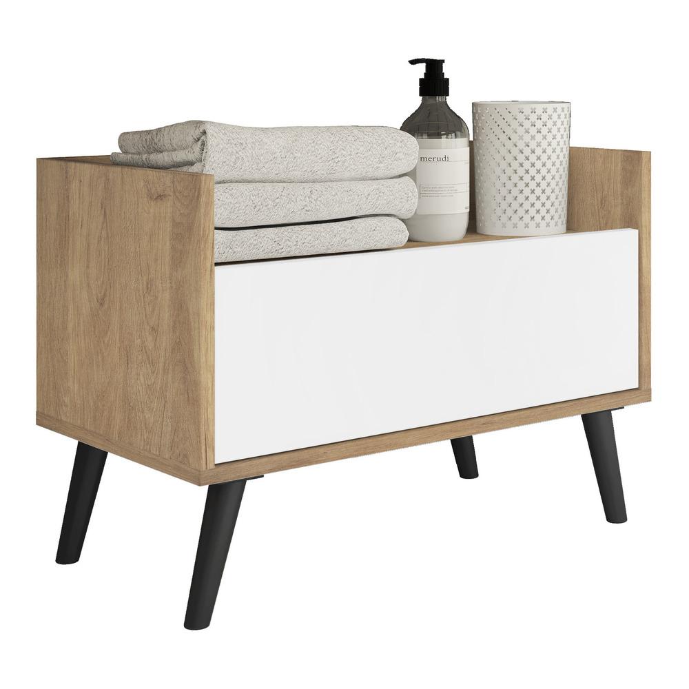 Rustic/Branco/Preto